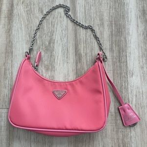 DESIGNER BAG PRADA PINK RE EDITION